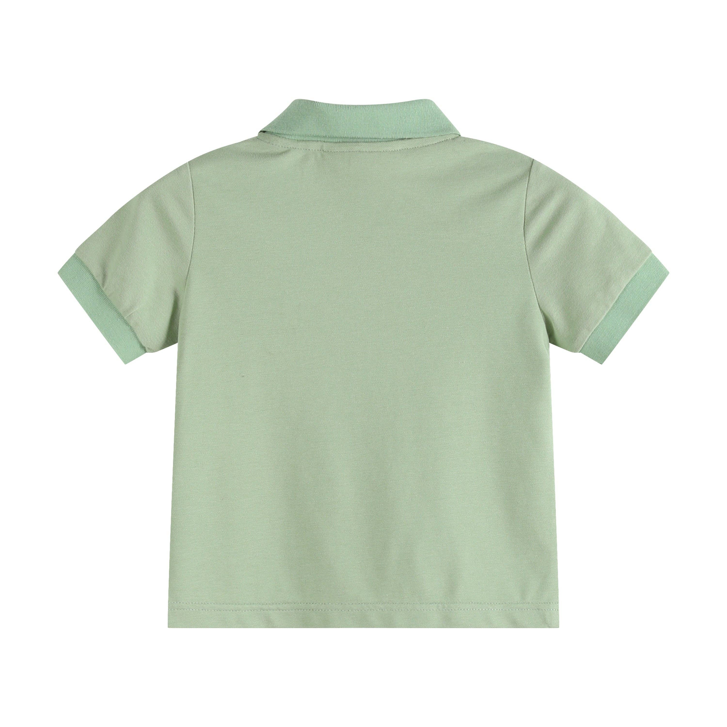 Green Tractor Polo Golf Shirt